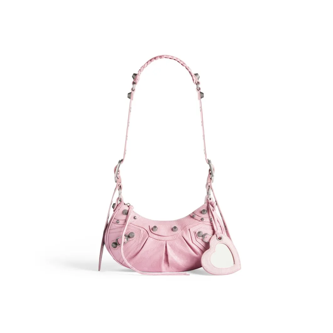 Borsa A Tracolla Le Cagole Xs da Donna in Rosa Chiaro