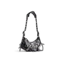 Borsa A Tracolla Le Cagole Xs Con Corsetto da Donna in Nero