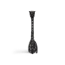 Borsa A Tracolla Le Cagole Xs Con Spille Da Balia da Donna in Nero