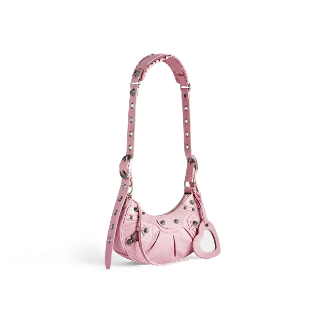 Borsa A Tracolla Le Cagole Xs da Donna in Rosa Chiaro