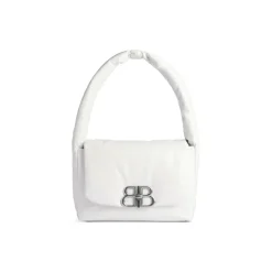 Borsa A Tracolla Monaco Piccola  da Donna in Bianco