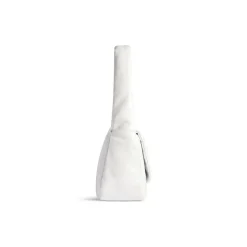 Borsa A Tracolla Monaco Piccola  da Donna in Bianco