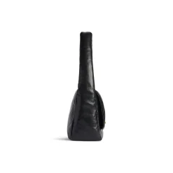 Borsa A Tracolla Monaco Piccola da Donna in Nero