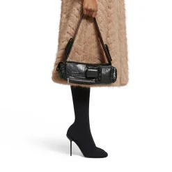 Borsa A Tracolla Superbusy Xs  in Nero