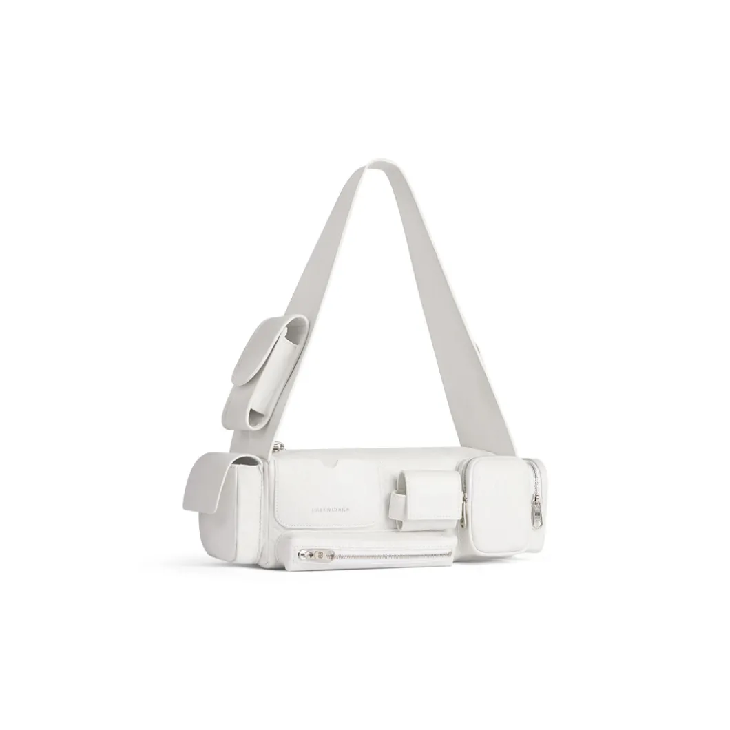 Borsa A Tracolla Superbusy Xs da Donna in Bianco Ottico