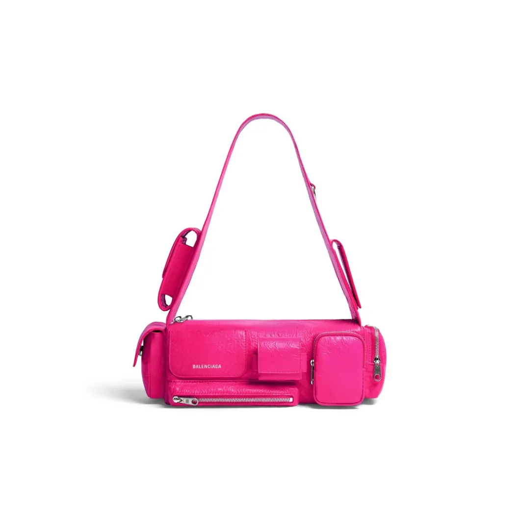 Borsa A Tracolla Superbusy Xs in Rosa Acceso
