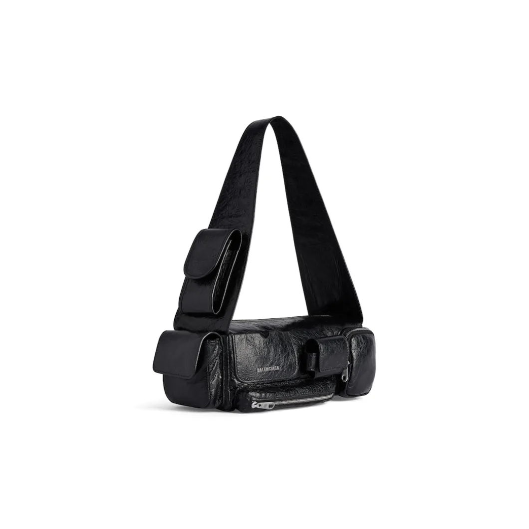 Borsa A Tracolla Superbusy Xs in Nero