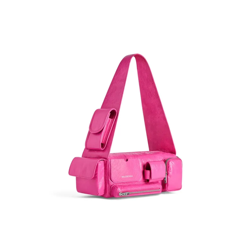 Borsa A Tracolla Superbusy Xs in Rosa Acceso