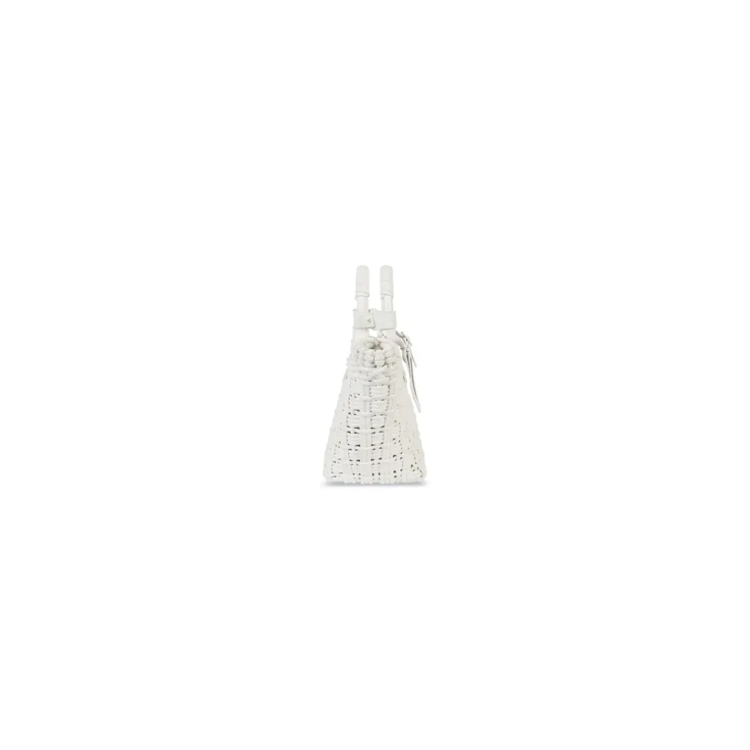 Borsa Bistro Xs Basket Con Tracolla da Donna in Bianco