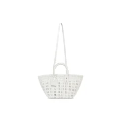 Borsa Bistro Xs Basket Con Tracolla da Donna in Bianco