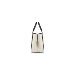 Borsa Cabas Navy Medium da Donna in Beige