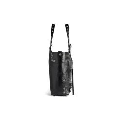Borsa Carry All Le Cagole Media da Donna in Nero