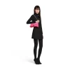 Borsa Con Catena Crush Piccola Trapuntata In Jersey Di Velluto da Donna in Rosa Acceso