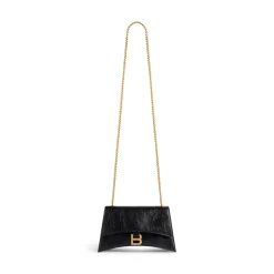 Borsa Con Catena Crush Xs  da Donna in Nero
