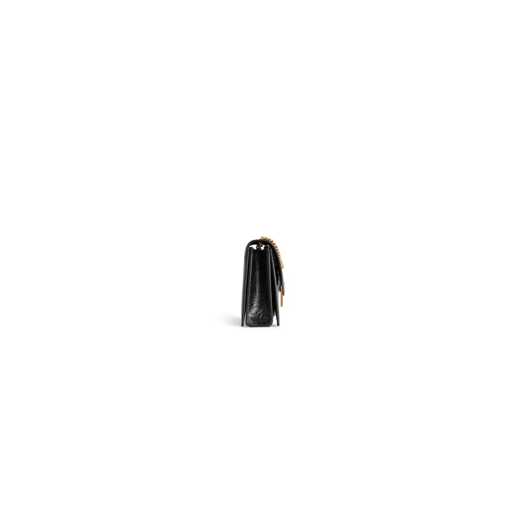 Borsa Con Catena Crush Xs da Donna in Nero
