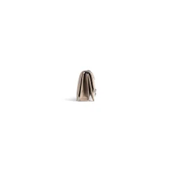 Borsa Con Catena Crush Xs Trapuntata da Donna in Marrone