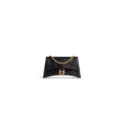Borsa Con Catena Crush Xs da Donna in Nero