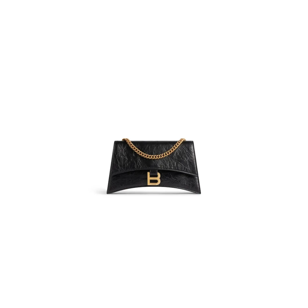 Borsa Con Catena Crush Xs da Donna in Nero