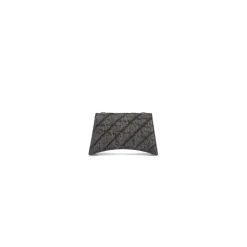 Borsa Con Catena Crush Xs In Denim Trapuntato da Donna in Nero