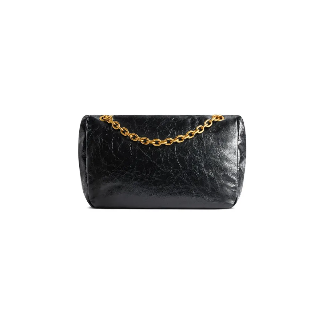 Borsa Con Catena Monaco Piccola da Donna in Nero