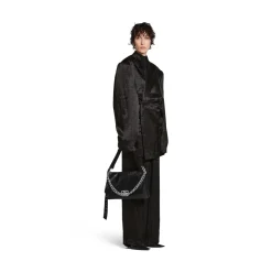 Borsa Flap Bb Soft Grande da Donna in Nero