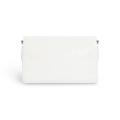 Borsa Flap Bb Soft Grande  da Donna in Bianco Ottico