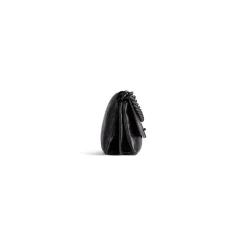 Borsa Flap Bb Soft Media in Nero