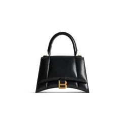 Borsa Hourglass Piccola  da Donna in Nero