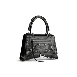 Borsa Hourglass X Le Cagole Media da Donna in Nero