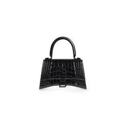 Borsa Hourglass Xs da Donna in Nero
