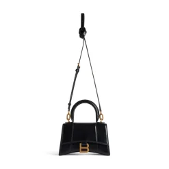 Borsa Hourglass Xs da Donna in Nero