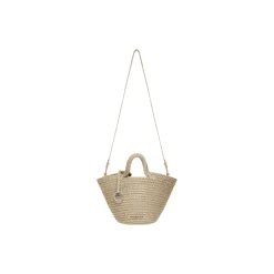 Borsa Ibiza Small Basket Con Tracolla  da Donna in Beige
