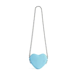 Borsa Le Cagole Heart Mini da Donna in Blu
