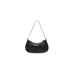 Borsa Le Cagole Mini Con Catena da Donna in Nero