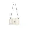 Borsa Monaco Mini Trapuntata  da Donna in Bianco
