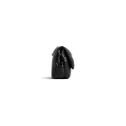 Borsa Monaco Mini Trapuntata da Donna in Nero