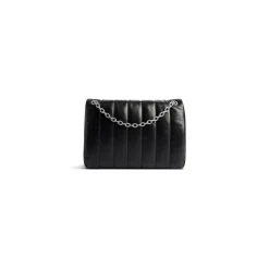 Borsa Monaco Mini Trapuntata da Donna in Nero