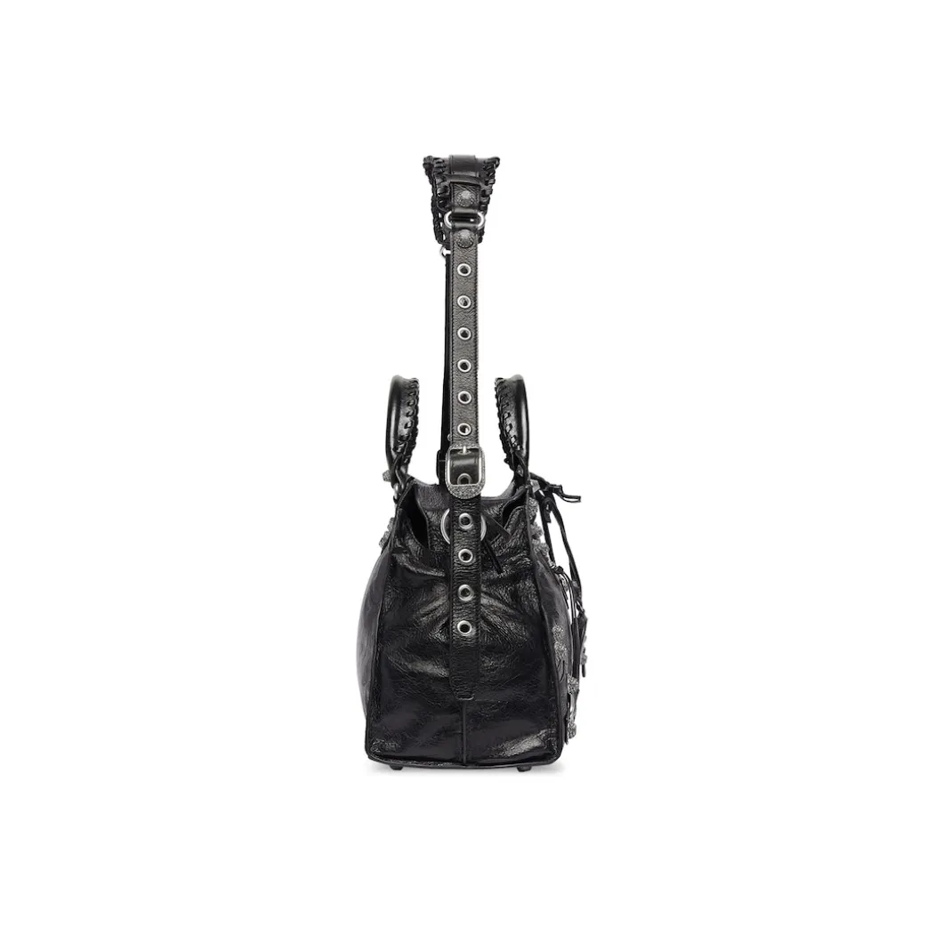 Borsa Neo Cagole City Con Strass da Donna in Nero
