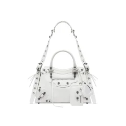 Borsa Neo Cagole City Piccola da Donna in Bianco Ottico