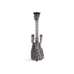 Borsa Neo Cagole Xs Metallizzata da Donna in Argento