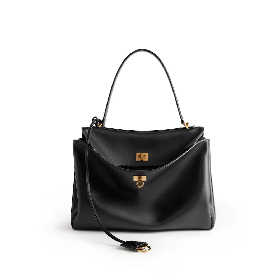 Borsa Rodeo Media da Donna in Nero