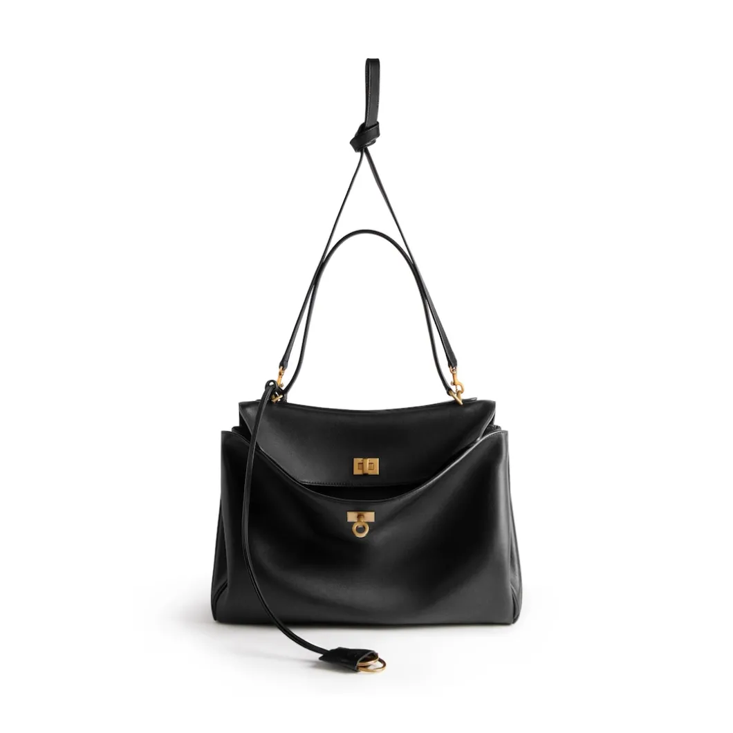 Borsa Rodeo Media da Donna in Nero
