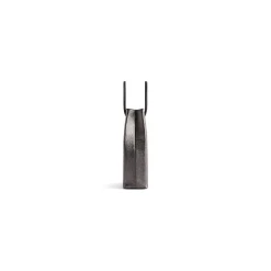 Borsa Shopping Grande Metallizzata  da Donna in Grigio Metallizzato