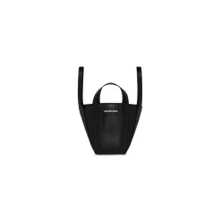 Borsa Tote A Tracolla Everyday Xs North-south In Pelle Di Vitello Granata  da Donna in Nero