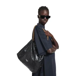 Borsa Tote Crush Media  da Donna in Nero