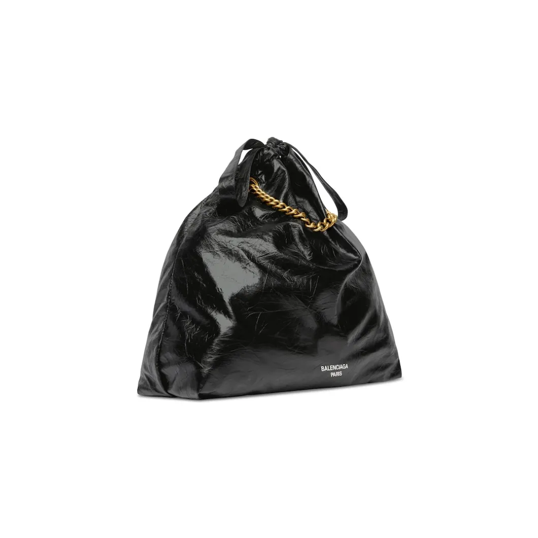 Borsa Tote Crush Media da Donna in Nero