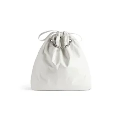 Borsa Tote Crush Media da Donna in Bianco