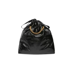Borsa Tote Crush Media da Donna in Nero