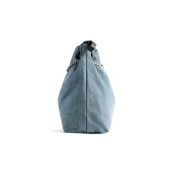 Borsa Tote Crush Media In Denim da Donna in Blu