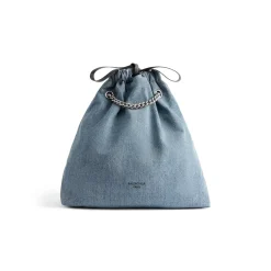 Borsa Tote Crush Media In Denim da Donna in Blu